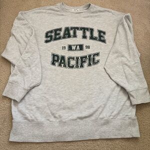 Seattle Pacific Gray Sweater